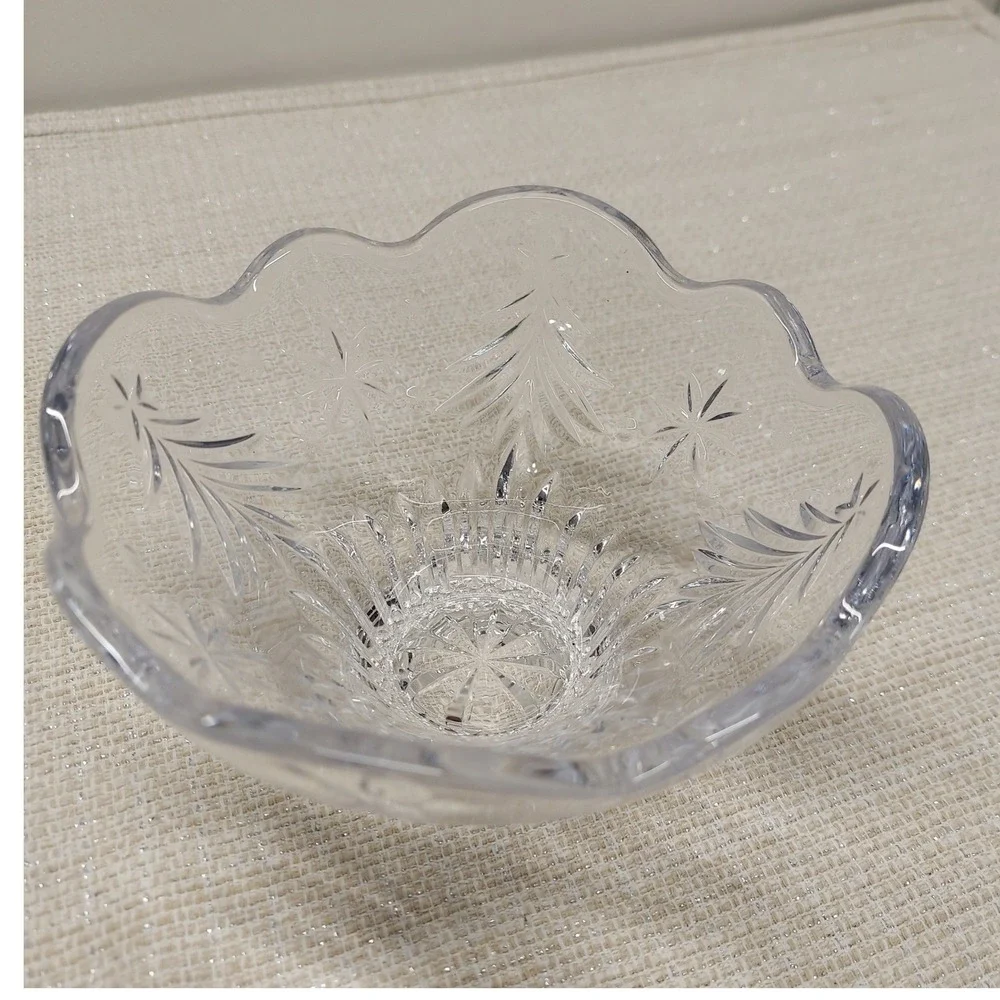 Celebrations by Mikasa Crystal Glass Bowl 6